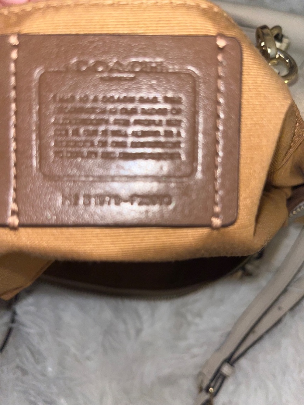 Small Kelsey satchel (Coach F28993) chalk white - Picture 11 of 14